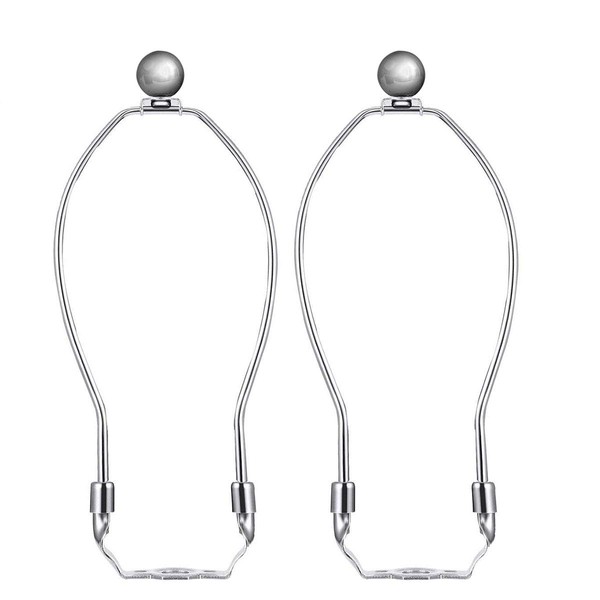 2 Pcs 8 inch Lamp Harp Holder for Table and