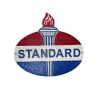 Standard Oil 9.5" Cast Iron Sign Gasoline Station Memorabilia