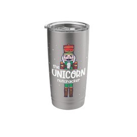 Travel Mug Unicorn Nutcracker Matching Stainless Steel Insulated Tumbler