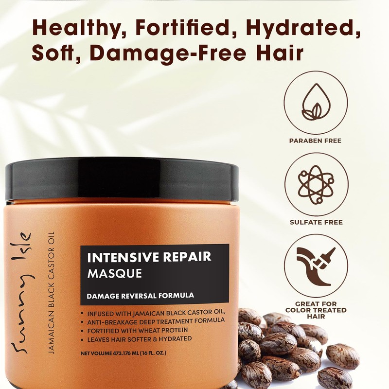 Sunny Isle Jamaican Black Castor Oil Extreme Hydrating Shampoo +