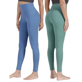 VALANDY Leggings for Women Pack -Yoga Dress Pants High Waisted Tummy Control Workout Athletic Butt Lift Leggings