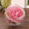 Christmas Empty Clear Balls Pendant: 15pcs Transparent Fillable Ball Xmas