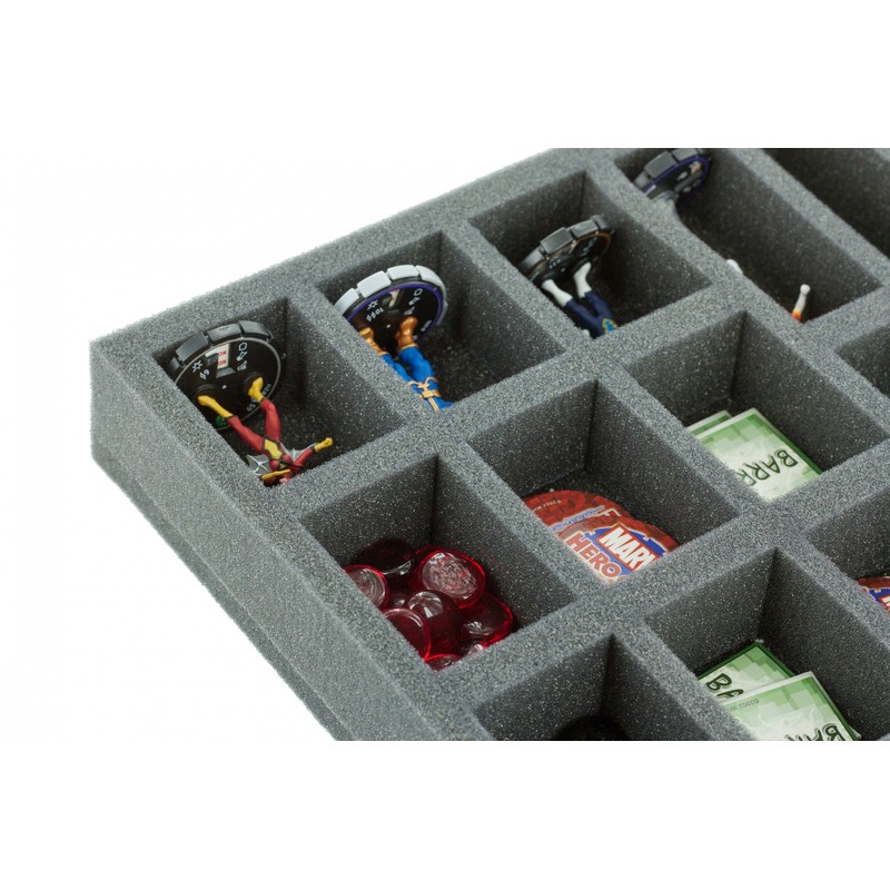 FSBR040BO 40 mm Full-Size Schaumstoffeinlage mit 34 Fächern