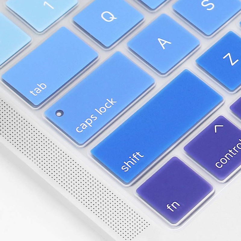 ProElife Blue Gradient Keyboard Cover Ultra Thin Keyboard Protector Skin