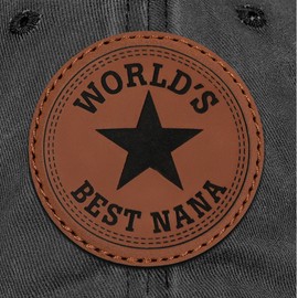 Nana Gifts from Grandkids Worlds Best Nana Ever Gifts Birthday Mothers Day for Nana Surprise Nana Black Trucker Hat