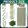 Thiccywoov 17 Pcs Green Monster Party Decoration Halloween Swamp Decor