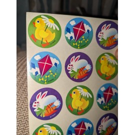 Trend Vintage Trend Stinky Stickers scratch n sniff Spring Lemon  t-929 1 sheet READ