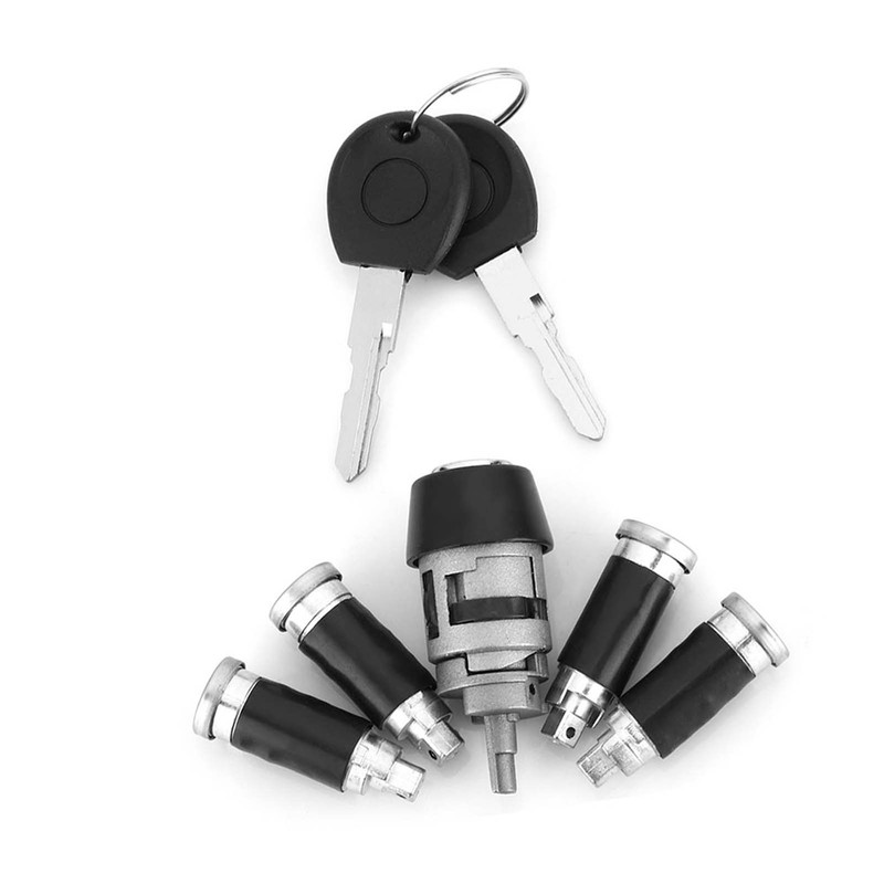 Ignition Lock Cylinder &amp; Key Fit for Transporter T4 Caravelle