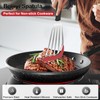 Beijiyi Fish Spatula Turner Set of 2, Heat Resistant Silicone