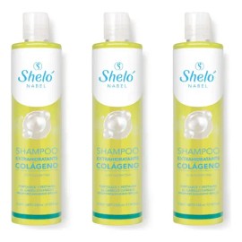 3 Shampoo Extra Hidratante Colágeno Reparador  Regalo                                                                                                 