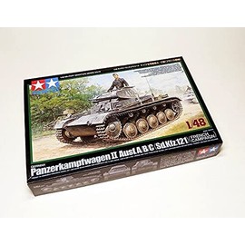 RCECHO Tamiya Military Model 1/48 Tank II Version A/B/C Tank 32570