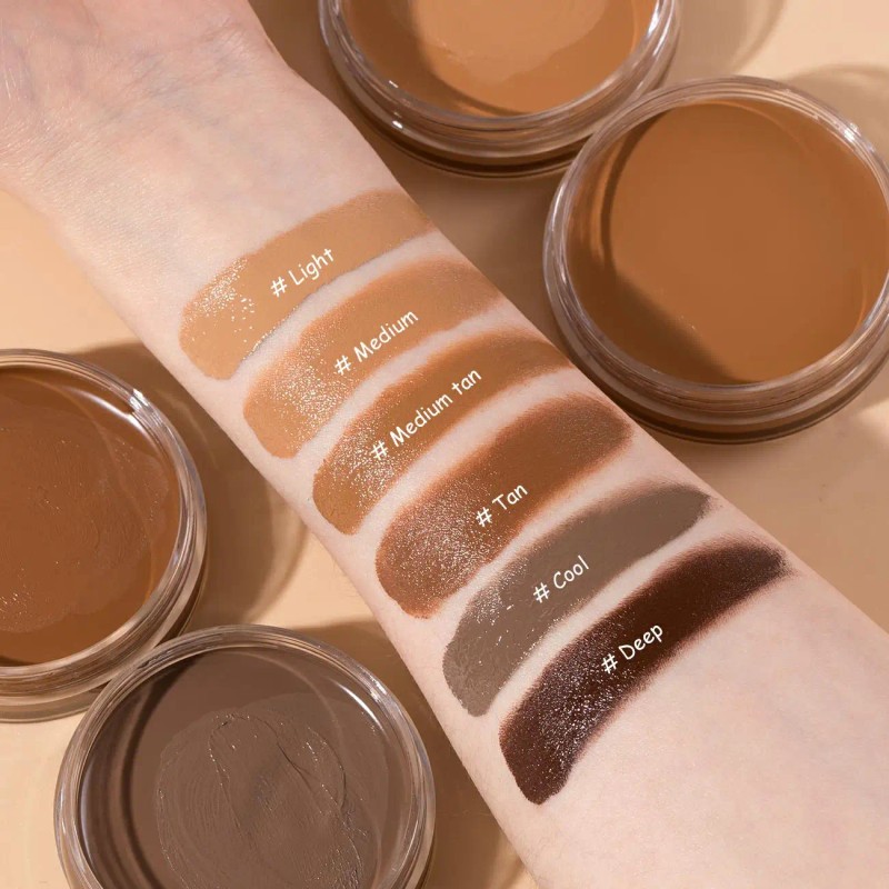Long-lasting Natural Moisturizing Bronzer Cream for Even Skin Tone Control
