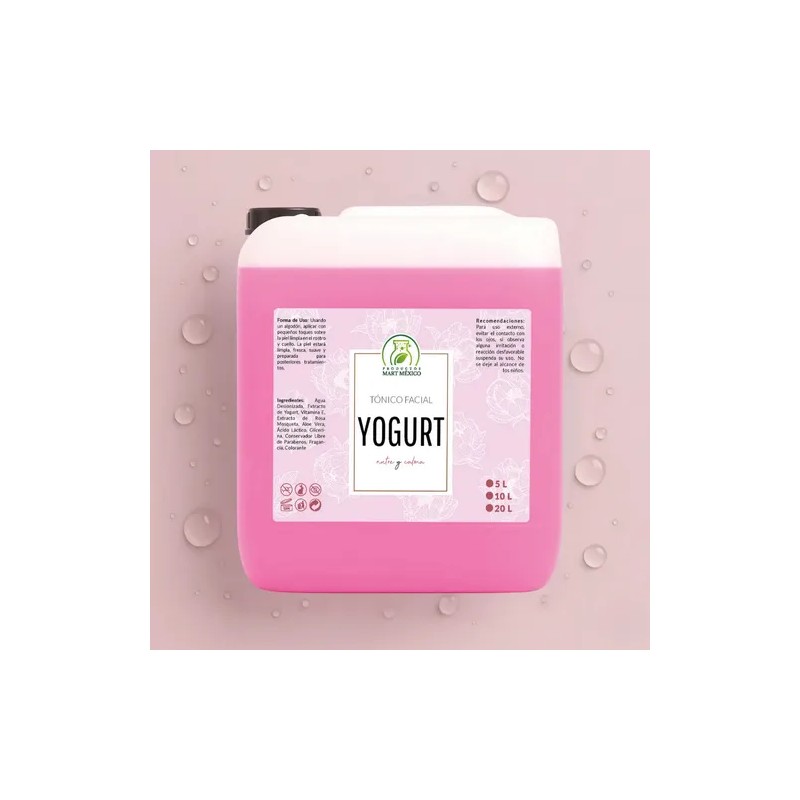 Tónico De Yogurt Facial 5 Litros