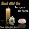 Ceramic Mini Cremation Urn,Small Keepsake Urns for Human Pets Ashes
