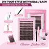 Lash Clusters Kit 10-18mm Mix D Curl Eye Lashes Wispy
