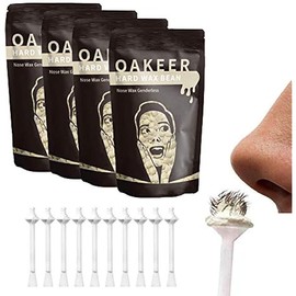 Hard Wax Beans for Body Hair Removal at Home,Oakeer Hair Removal Wax Beads 5 Bags 1.1 lb