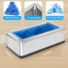 Blemoacha Shoe Covers Dispenser with 200pcs Disposable Shoe Covers Non