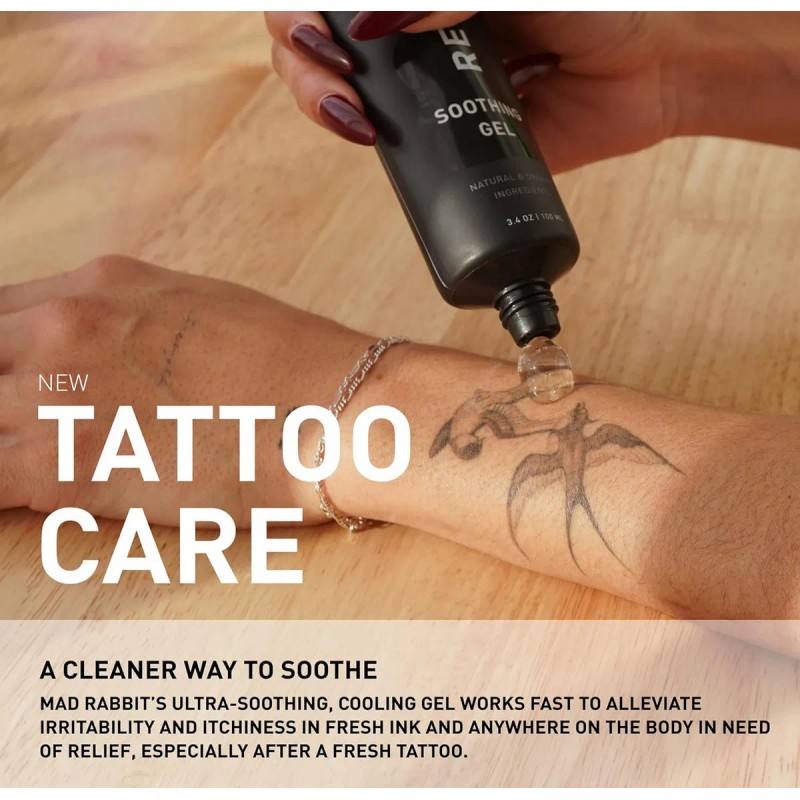 Mad Rabbit Reparación - Gel Calmante E Hidratante Para Tatua