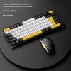 Keyboard and Mouse Combo 84 Keys QWERTY Layout USB Receiver