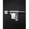 QWORK® Bolt Lock Gate Latch, gate Bolts for Wooden Gates,