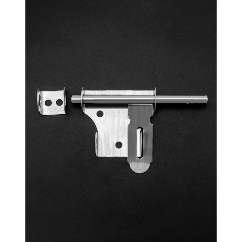 QWORK® Bolt Lock Gate Latch, gate Bolts for Wooden Gates,