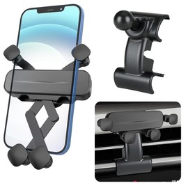 LUNQIN Car Phone Holder Mount for Hyundai Tucson 2025 ，Santa Cruz 2025 Auto Accessories Interior Decoration Mobile Cell Smartphone Bracket