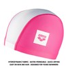 Arena Unix II Unisex Swim, Unisex, Swim Caps, Pink/White, Youth