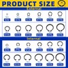Erzekrim 261 Piece C-Clip Retaining Ring Set 24 Different Sizes