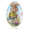 com-four® 6 x Easter eggs for filling, colourful filling eggs