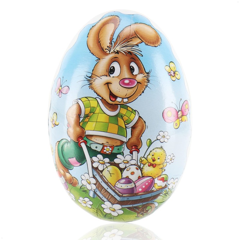 com-four® 6 x Easter eggs for filling, colourful filling eggs