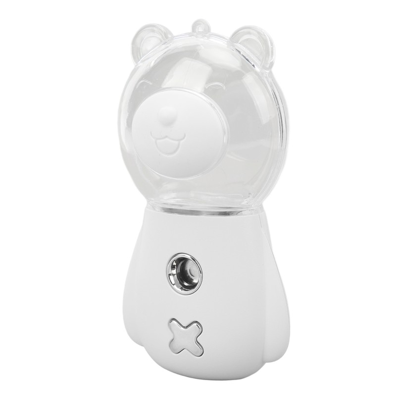 Nano Mist Sprayer Cute Bear Shape 300ML USB Humidifier Skin