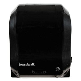 Boardwalk T7470BKBW Hands-Free Mechanical 13.25 in. x 10.25 in. x 16.25 in. Towel Dispenser - Black