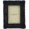 Shabby Chic Style Very Ornate Black Photo Frame for 6x4