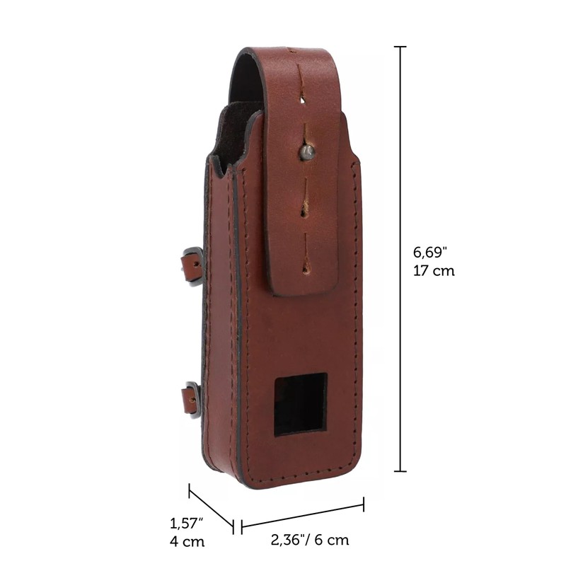 Gusti Laurent F. Bicycle Lock Bag Leather with Holder Case