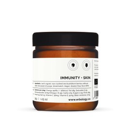 Organic Sea Buckthorn Powder 35 g - Rich in Omega-7, Vitamin A and Vitamin E - Raw - Gluten Free