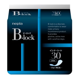 Nepia B-lock Inner Sheet 30, 20 Sheets, Estimated Absorption Volume: 1.0 fl oz (30 ml)