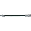 Hazet 1/4-Inch 150 mm Extension - Silver/Black