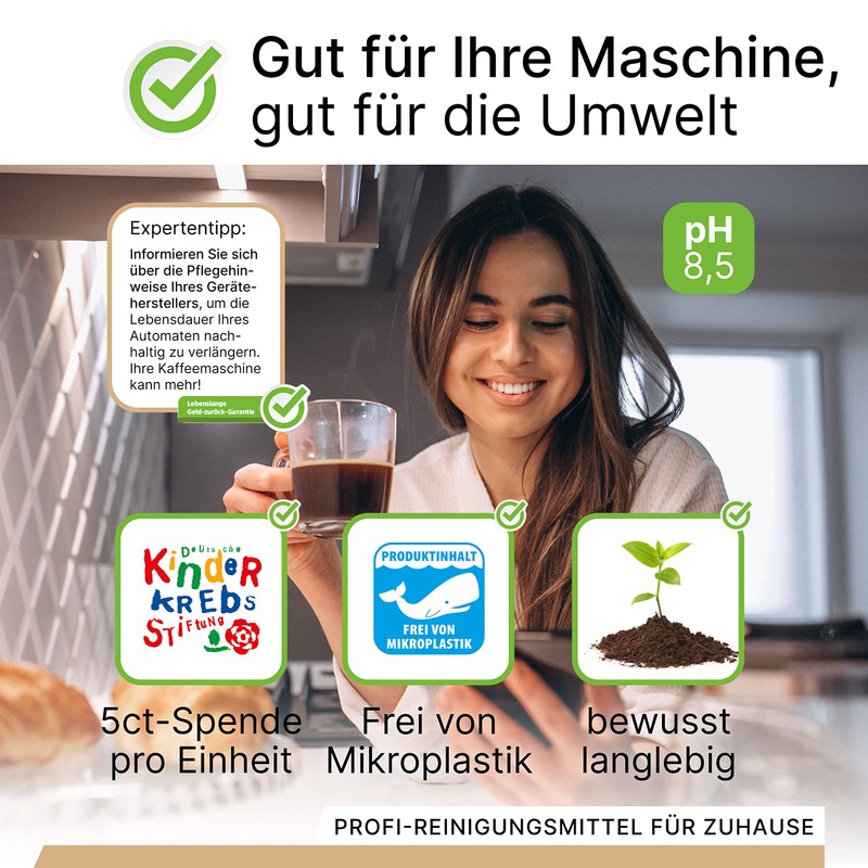 BiOHY Cleaning Tablets for Fully Automatic Coffee Machines (40 Tabs)