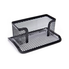 ARFUKA Business Card Holder Mesh Card Holders Name Card Display Stand Business Card Organizer for Office Desk Tabletop Countertop Black