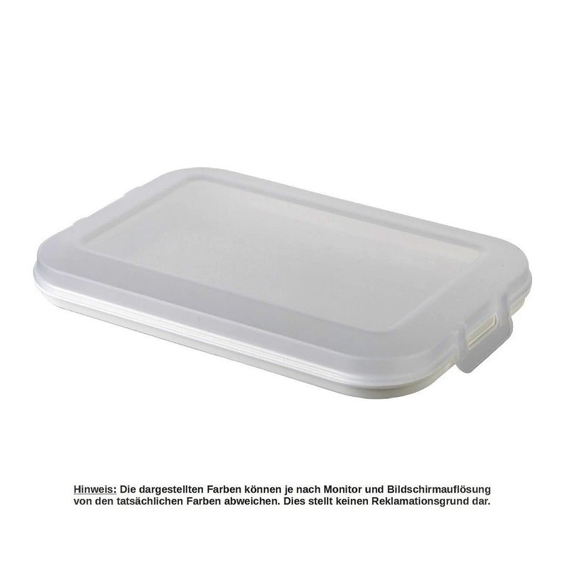 Set of 3 Food Storage Containers with Integrated Serving Plate,