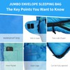 VESPERBUDDY Jumbo Sleeping Bag for Adult&Kids,Cold&Warm Weather with Compression Sack