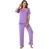WiWi Viscose from Bamboo Pajamas Set for Women Soft Short