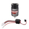550 Brushed Motor with 320A Two Way Brushed Waterproof ESC