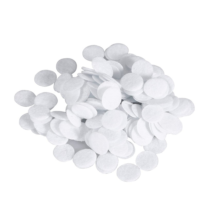Filtros de Microdermoabrasión, Algodón de Filtrado Redondo de 100 Piezas