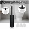 ALIMOTA Cepillo para baño,2 Set Cepillo para Lavar baño,diseño de