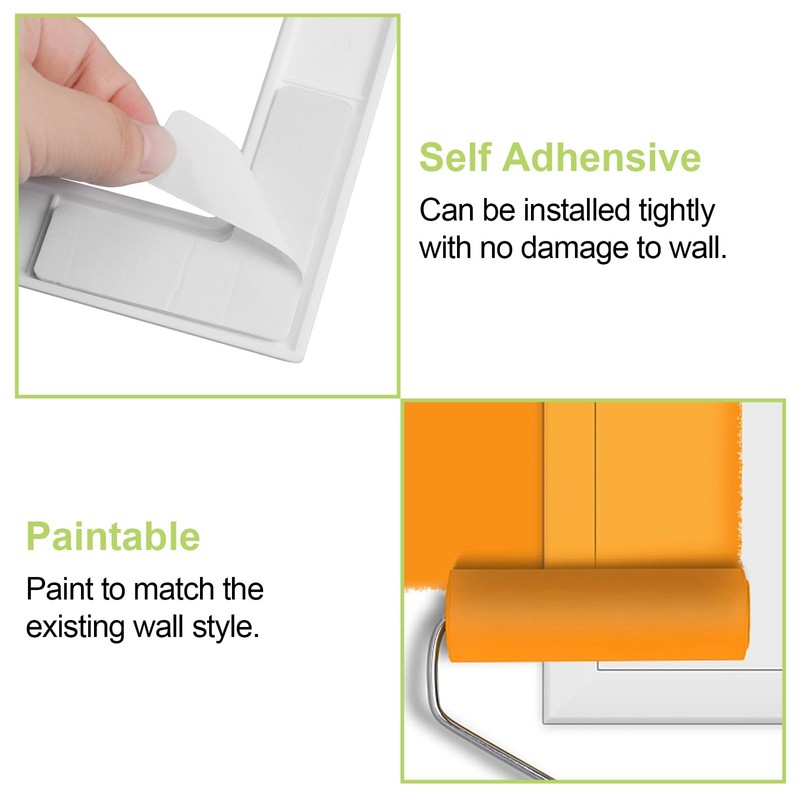 UFURMATE Self Adhesive Access Panels, 5 x 7 inch Surface-Mounted