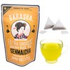 GARASHA Genmaicha Tea Bags, Japanese green tea with roasted rice,