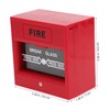 COHEALI 3pcs Glass Break Alarm Button Emergency Door Release Fire
