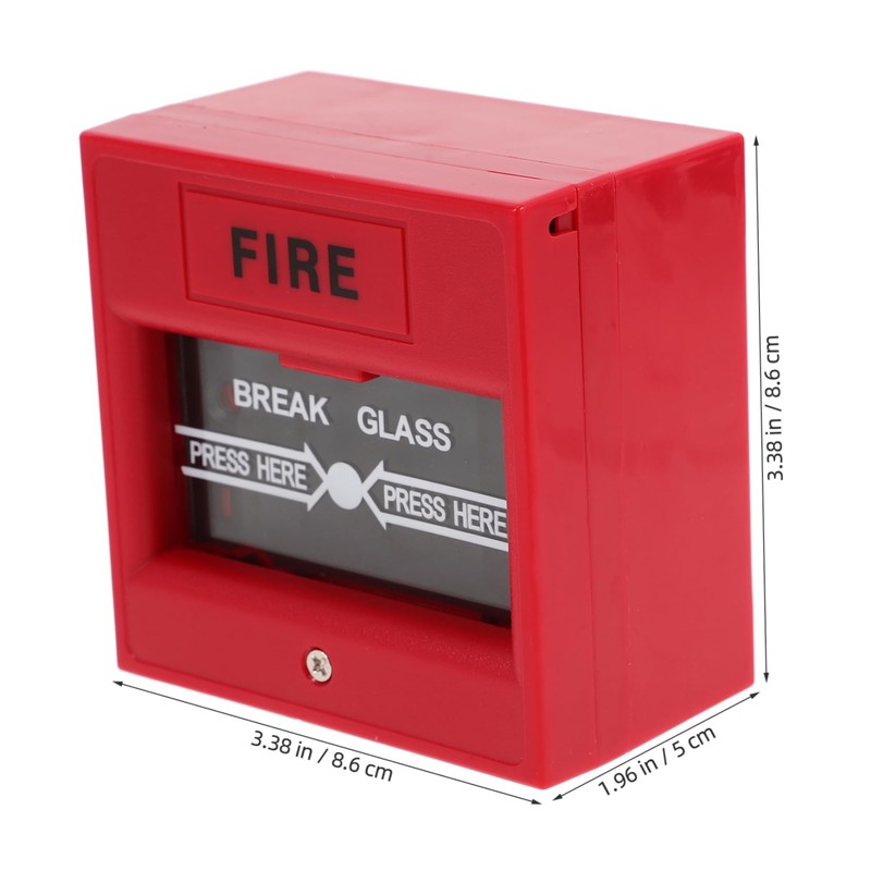 COHEALI 3pcs Glass Break Alarm Button Emergency Door Release Fire