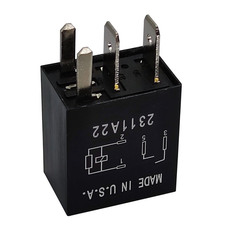 Relay 8T2T-14B192-AB (Set of 2), 12VDC 4 Pins Plug-in Automotive